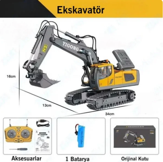 BabyLie ™ Mini Şantiye Oyuncağı ( 2`li set)